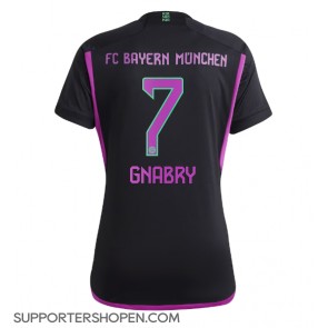 Bayern Munich Serge Gnabry #7 Borta Matchtröja Dam 2023-24 Kortärmad